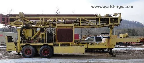 Ingersoll-Rand T4W Drilling Rig 1980 Built for Sale